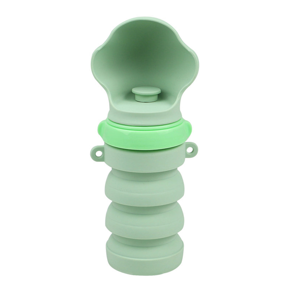 Collapsible Silicone Pet Travel Water Bottle | Portable Dog Water Dispenser for Walking Hiking Outdoor Trips