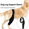 Adjustable Dog Leg Joint Knee Brace, Neoprene Canine Leg Support Sleeve for Injury Recovery, Post Surgery Protection & Arthritis Relief, Fits All Four Legs
