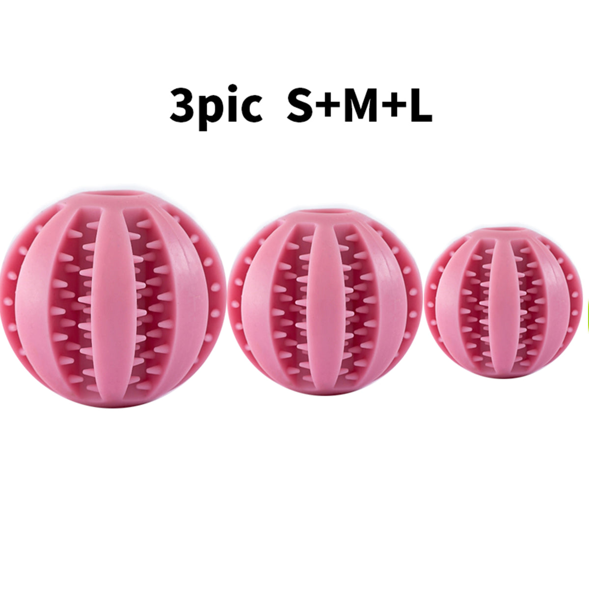Watermelon‑Shaped TPR Treat Dispensing Ball, Interactive Chew Toy for Dogs & Cats, Slow Feeder Enrichment Toy, 3 Sizes Available