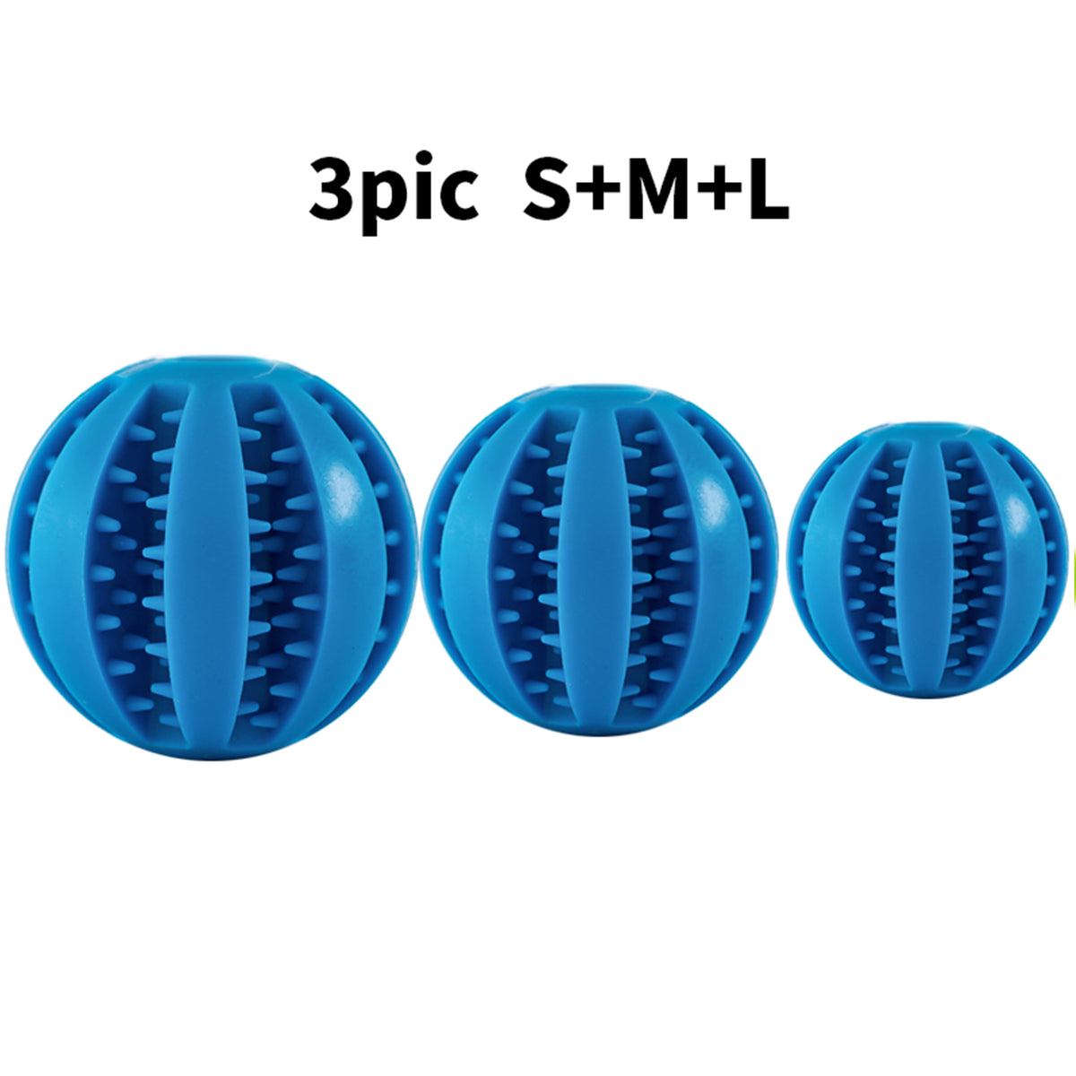 Watermelon‑Shaped TPR Treat Dispensing Ball, Interactive Chew Toy for Dogs & Cats, Slow Feeder Enrichment Toy, 3 Sizes Available