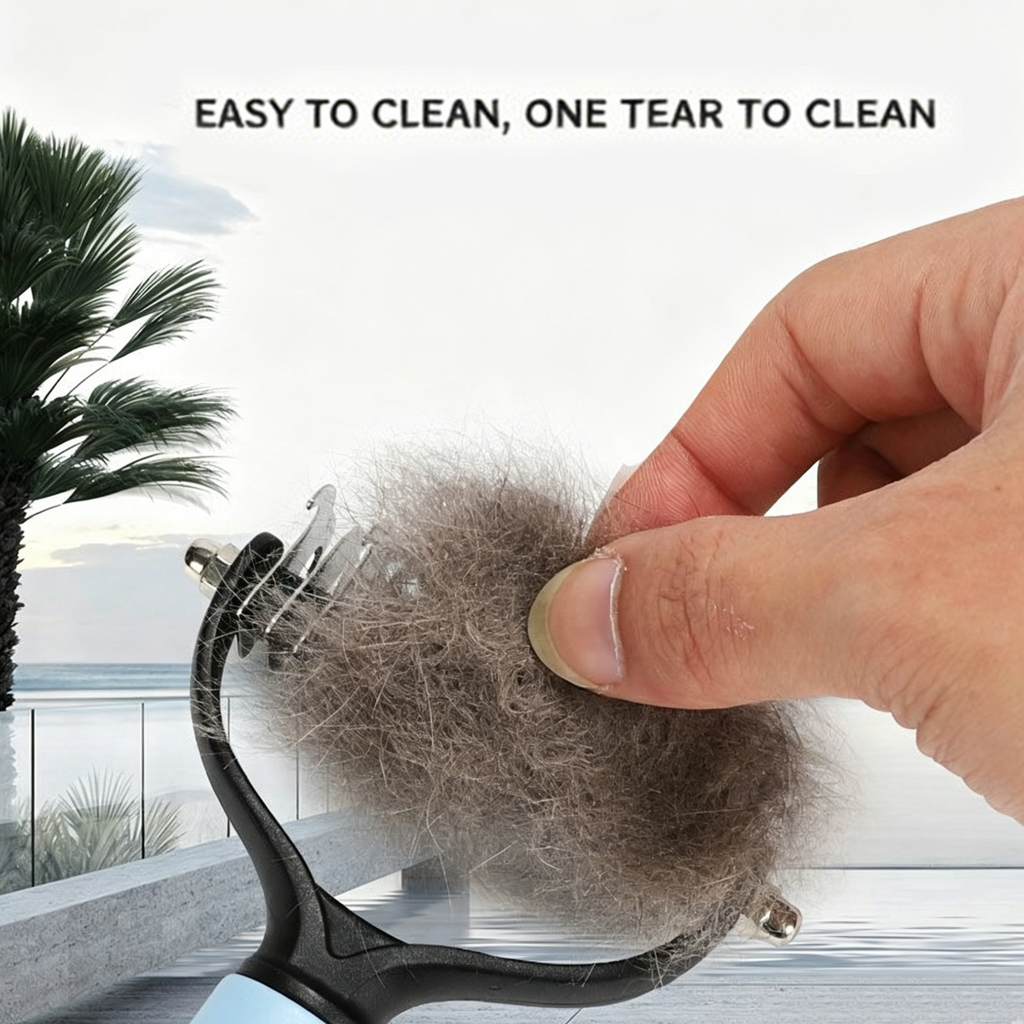 Double‑Sided Pet Dematting Comb for Dogs & Cats, Detangler Tool for Matted Tangled Fur, Summer Grooming & Thinning Brush