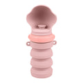 Collapsible Silicone Pet Travel Water Bottle | Portable Dog Water Dispenser for Walking Hiking Outdoor Trips
