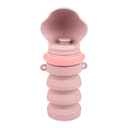Collapsible Silicone Pet Travel Water Bottle | Portable Dog Water Dispenser for Walking Hiking Outdoor Trips