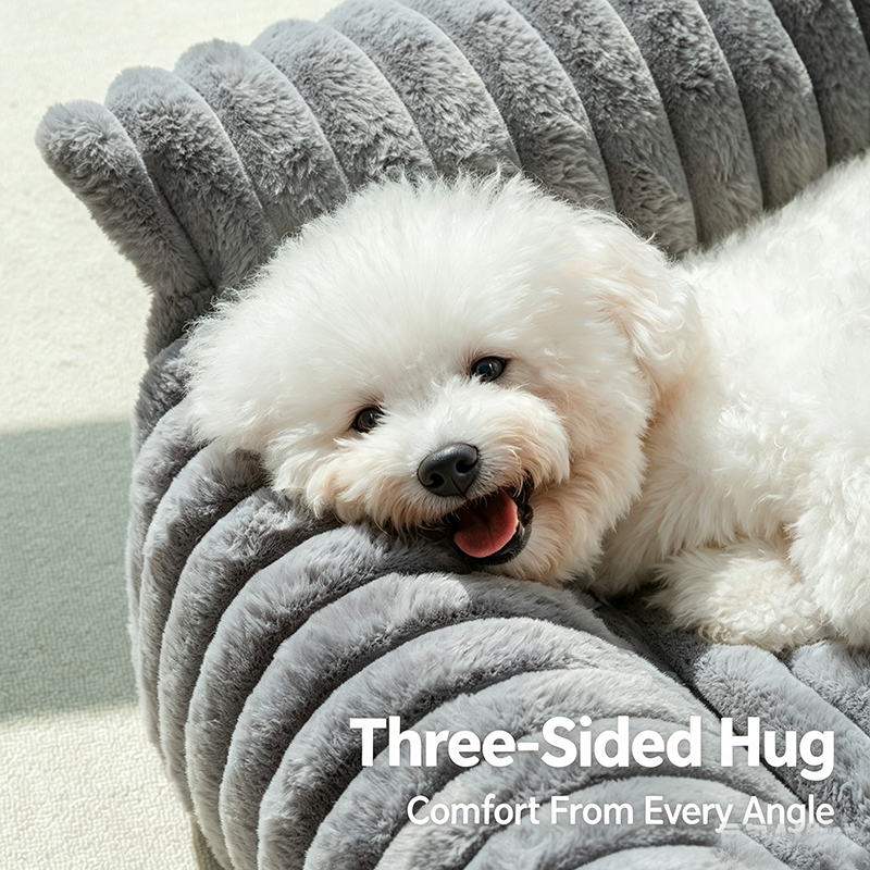 Luxury Removable Washable Mini Pet Sofa Couch, 3 Sizes Soft PP Cotton Sponge Dog Cat Bed