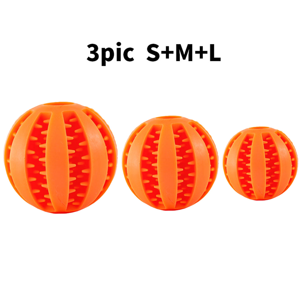 Watermelon‑Shaped TPR Treat Dispensing Ball, Interactive Chew Toy for Dogs & Cats, Slow Feeder Enrichment Toy, 3 Sizes Available