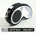 Retractable Dog Leash 16FT, U‑Shaped Anti‑Tangle Design, Heavy‑Duty Walking Leash with Alloy Hook for Small & Medium Dogs