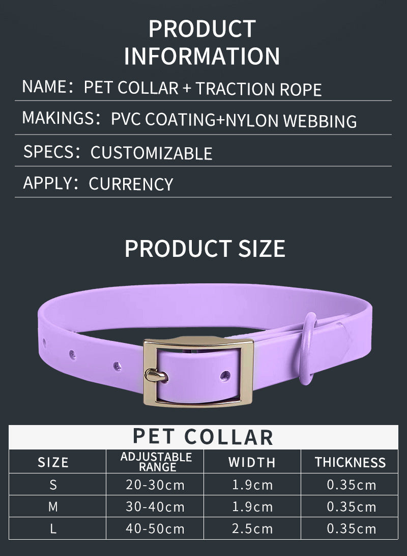 Anti-Escape Anti-Pull Dog Harness 4-Piece Set, Adjustable Breathable Pet Walking Kit with Collar, Leash & Poop Bag Dispenser, 15 Colors Available