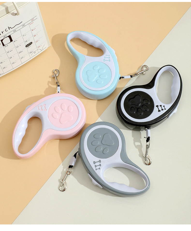 Retractable Dog Leash 16FT, U‑Shaped Anti‑Tangle Design, Heavy‑Duty Walking Leash with Alloy Hook for Small & Medium Dogs