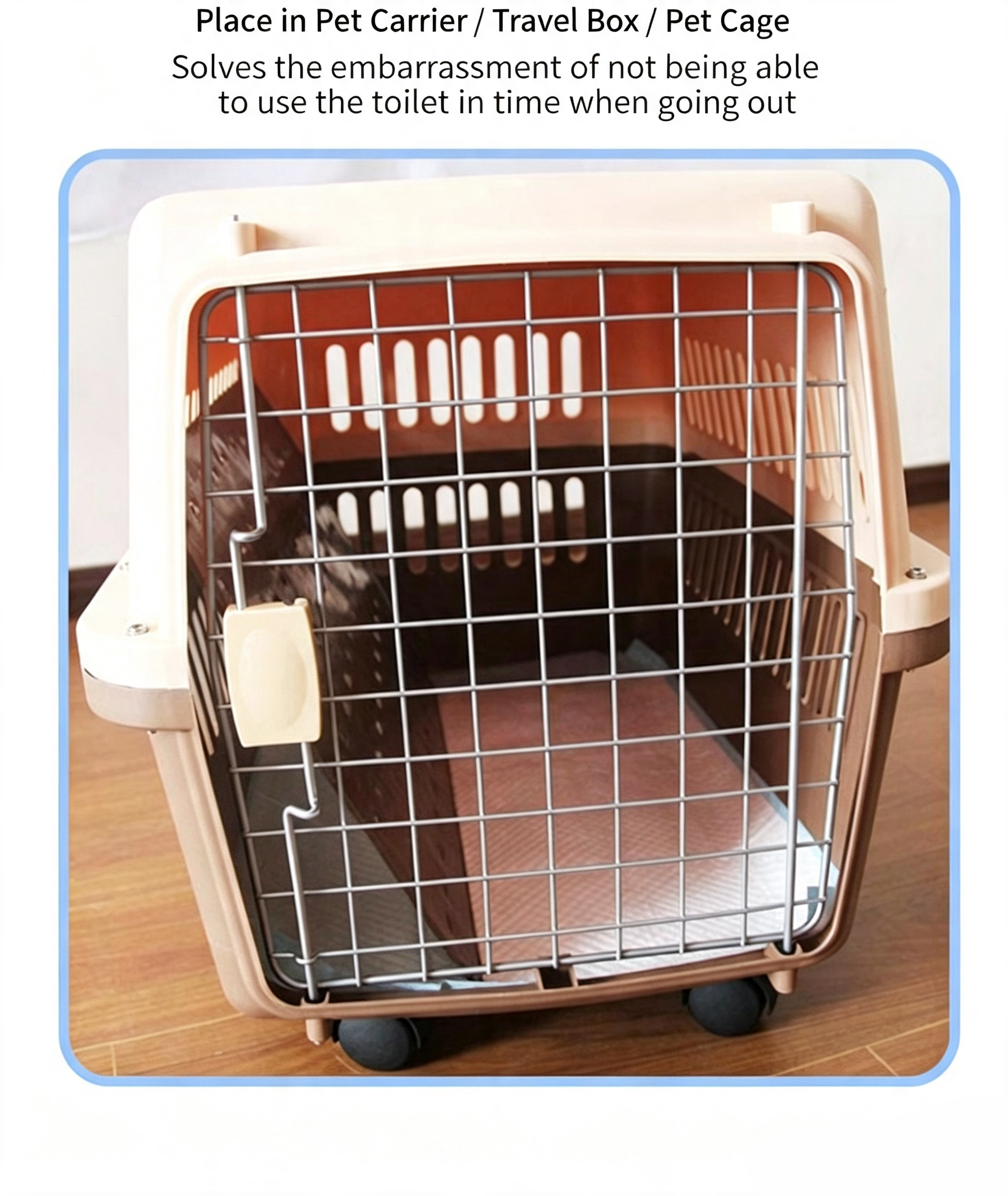 Disposable Pet Training Pads, Absorbent Puppy Pee Pads for Dogs & Cats, Leak-Proof Pet Underpads