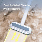 Long Handle Pet Hair Remover Brush – Reusable Lint Remover for Couch, Bed, Carpet & Clothing