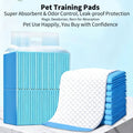 Disposable Pet Training Pads, Absorbent Puppy Pee Pads for Dogs & Cats, Leak-Proof Pet Underpads