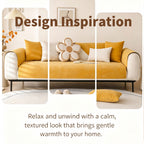 Pet Sofa Mat, Soft Plush Pet Couch Cover Mat, Non‑Slip Base Pet Cushion for Cats & Dogs for Home Furniture Protection