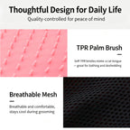 Pet Grooming Glove — Gentle Deshedding & Massage Brush for Dogs & Cats