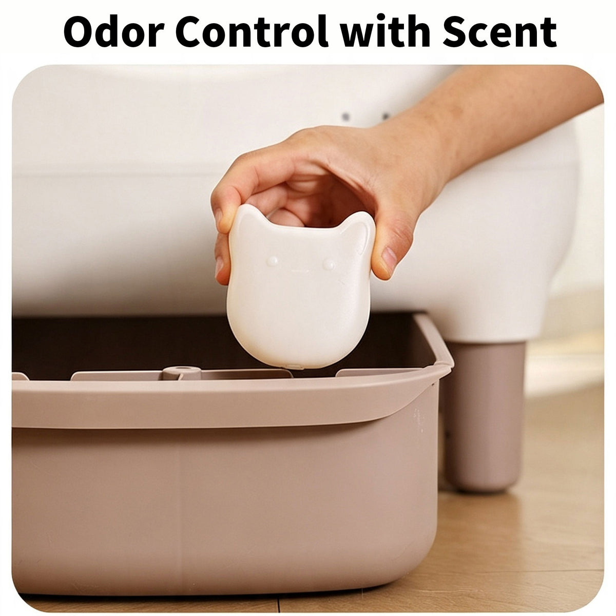 Automatic Self-Cleaning Cat Litter Box — Open Top, APP Control, Odor Control for Large Cats