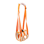 Dog Rear Leg Support Harness | Adjustable Lift Sling for Senior Injured Dogs Orange S-XL