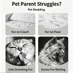 Pet Grooming Glove — Gentle Deshedding & Massage Brush for Dogs & Cats