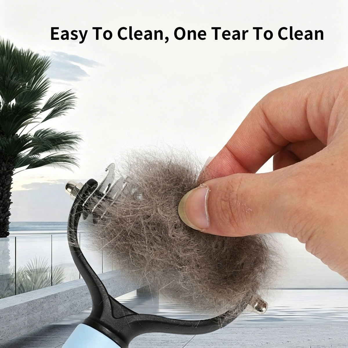 Double‑Sided Pet Dematting Comb for Dogs & Cats, Detangler Tool for Matted Tangled Fur, Summer Grooming & Thinning Brush