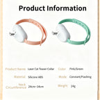 Automatic Laser Cat Collar | USB Rechargeable Interactive Kitten Play Toy