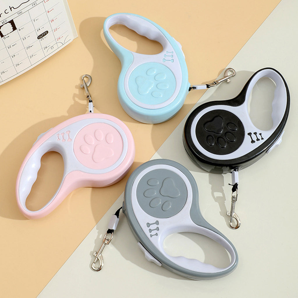 Retractable Dog Leash 16FT, U‑Shaped Anti‑Tangle Design, Heavy‑Duty Walking Leash with Alloy Hook for Small & Medium Dogs
