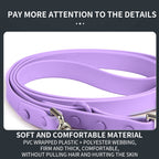 Anti-Escape Anti-Pull Dog Harness 4-Piece Set, Adjustable Breathable Pet Walking Kit with Collar, Leash & Poop Bag Dispenser, 15 Colors Available
