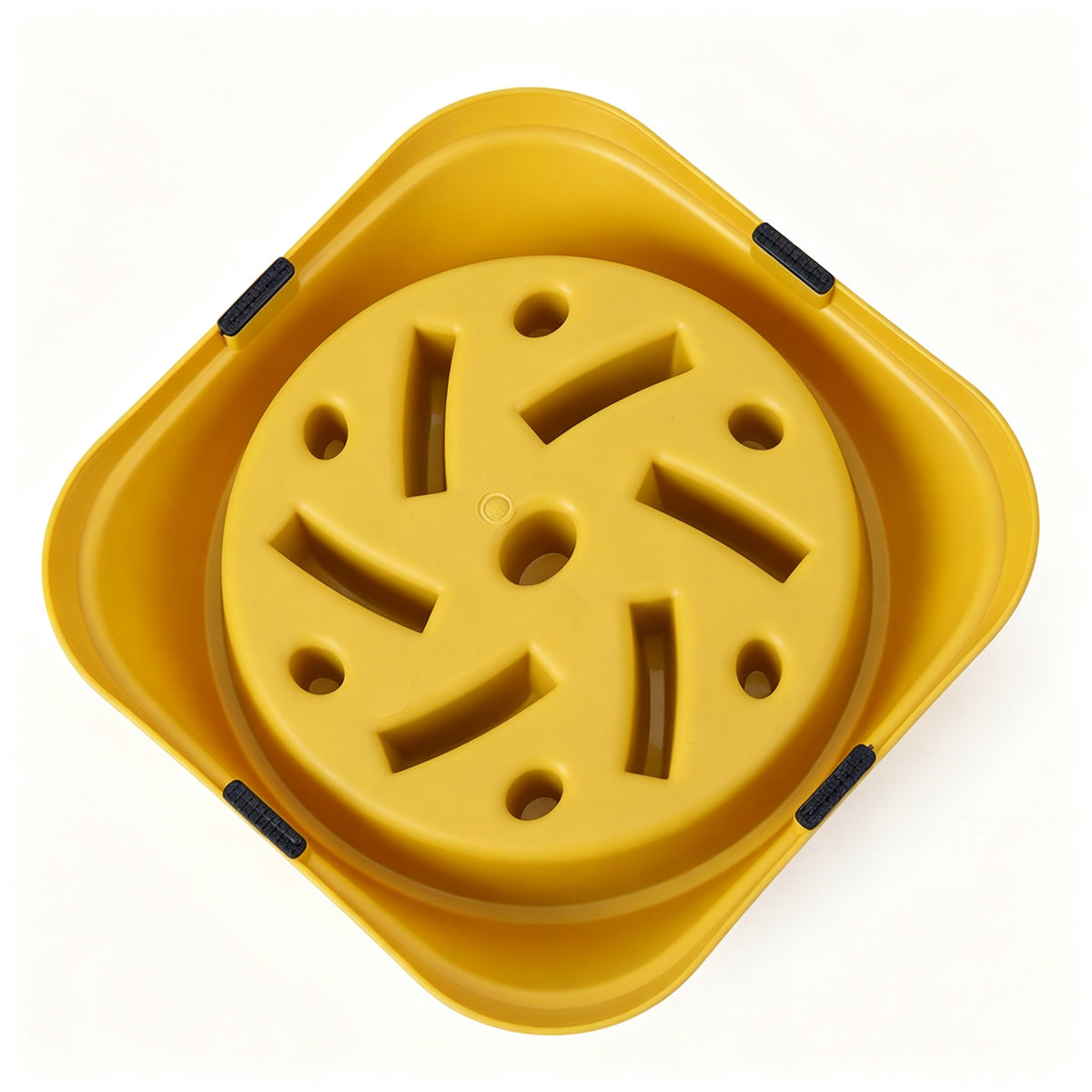 Slow Feeder Dog Bowl — Anti-Choke Pet Bowl with Non-Slip Base, Eco-Friendly PP, for Dogs & Cats