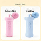 Interactive Electric Cat Teaser — Retractable String Toy with Pom-Pom