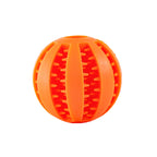 Watermelon‑Shaped TPR Treat Dispensing Ball, Interactive Chew Toy for Dogs & Cats, Slow Feeder Enrichment Toy, 3 Sizes Available