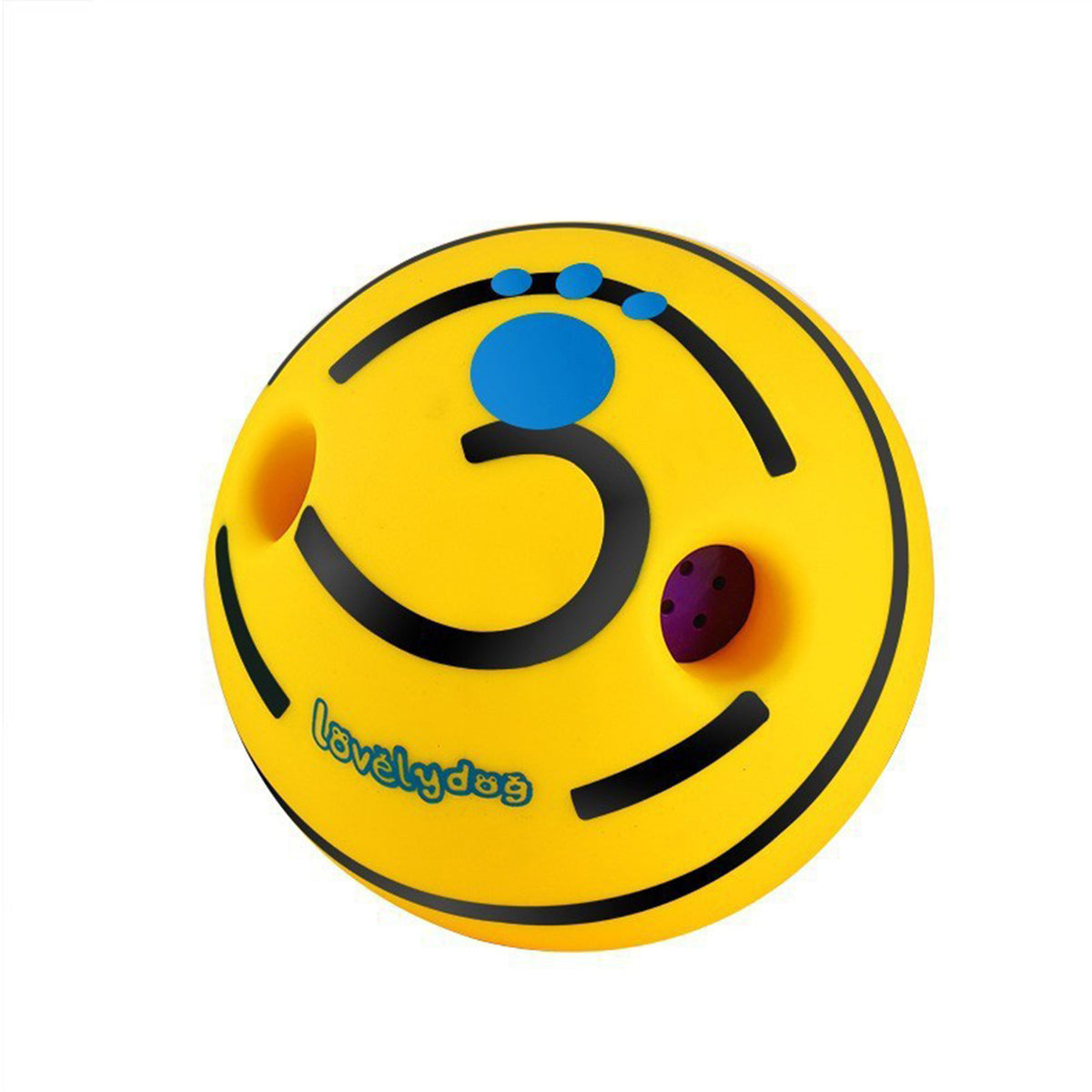 Interactive Dog Toy Ball, Shake & Chew Sound Making Toy for Indoor Outdoor Play, Enrichment Play Toy for Small Medium Large Dogs