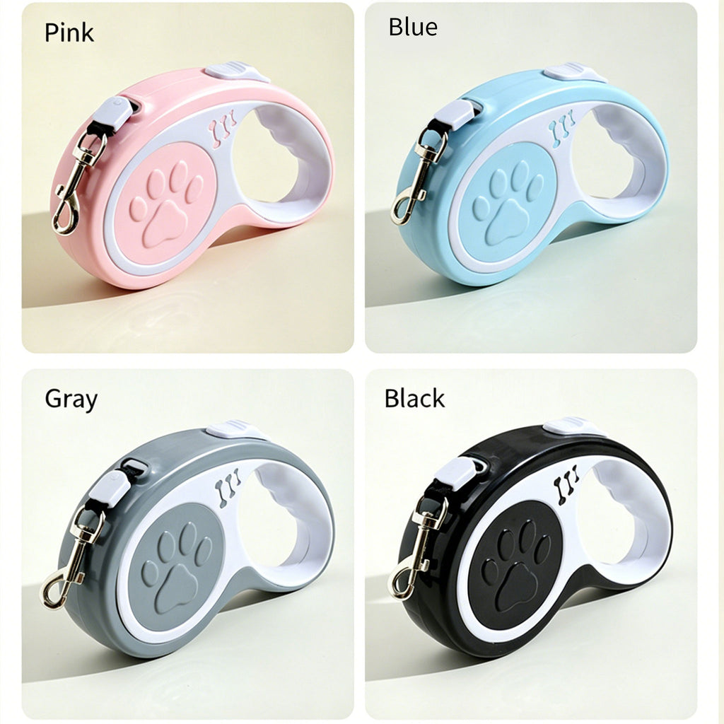 Retractable Dog Leash 16FT, U‑Shaped Anti‑Tangle Design, Heavy‑Duty Walking Leash with Alloy Hook for Small & Medium Dogs