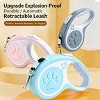 Retractable Dog Leash 16FT, U‑Shaped Anti‑Tangle Design, Heavy‑Duty Walking Leash with Alloy Hook for Small & Medium Dogs