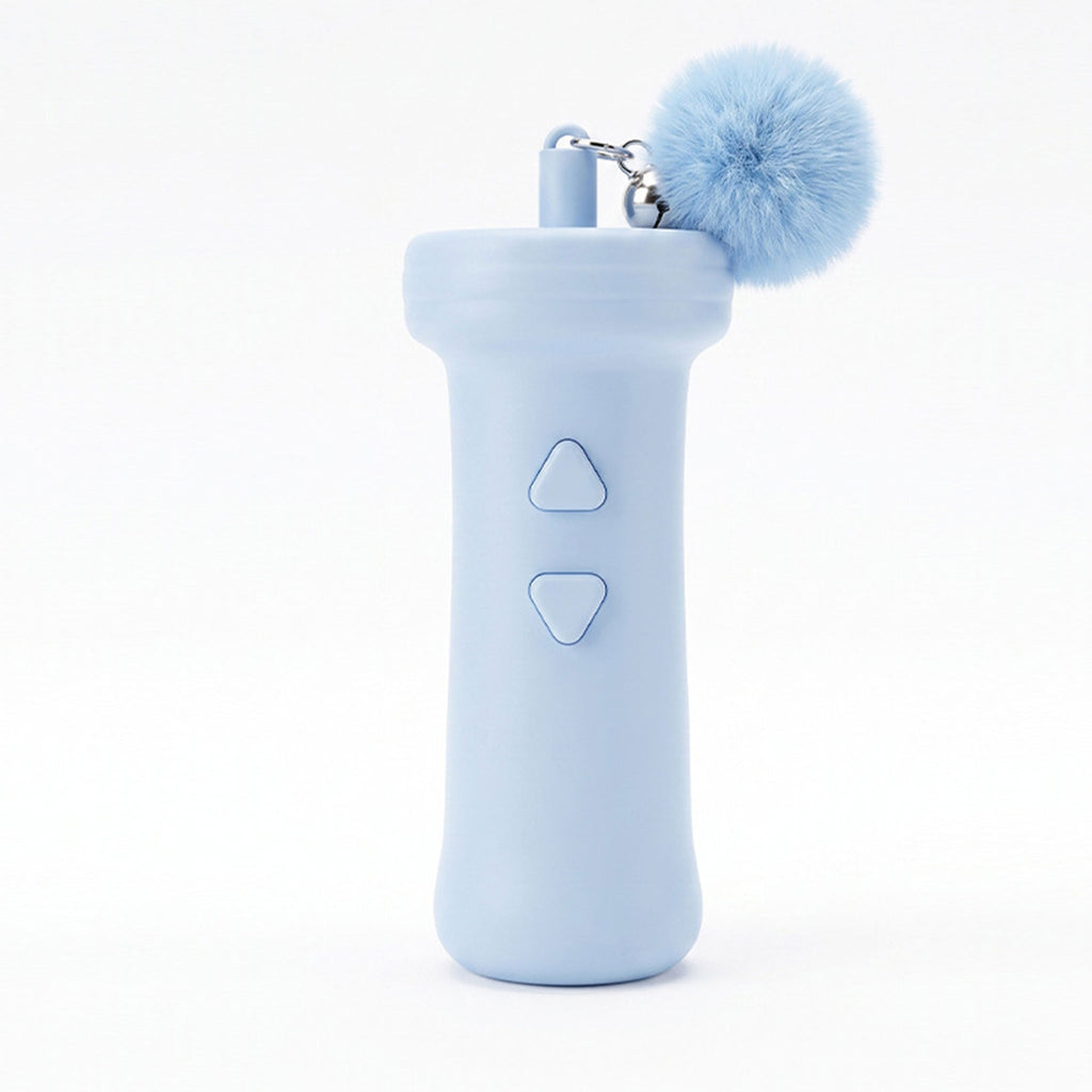 Interactive Electric Cat Teaser — Retractable String Toy with Pom-Pom