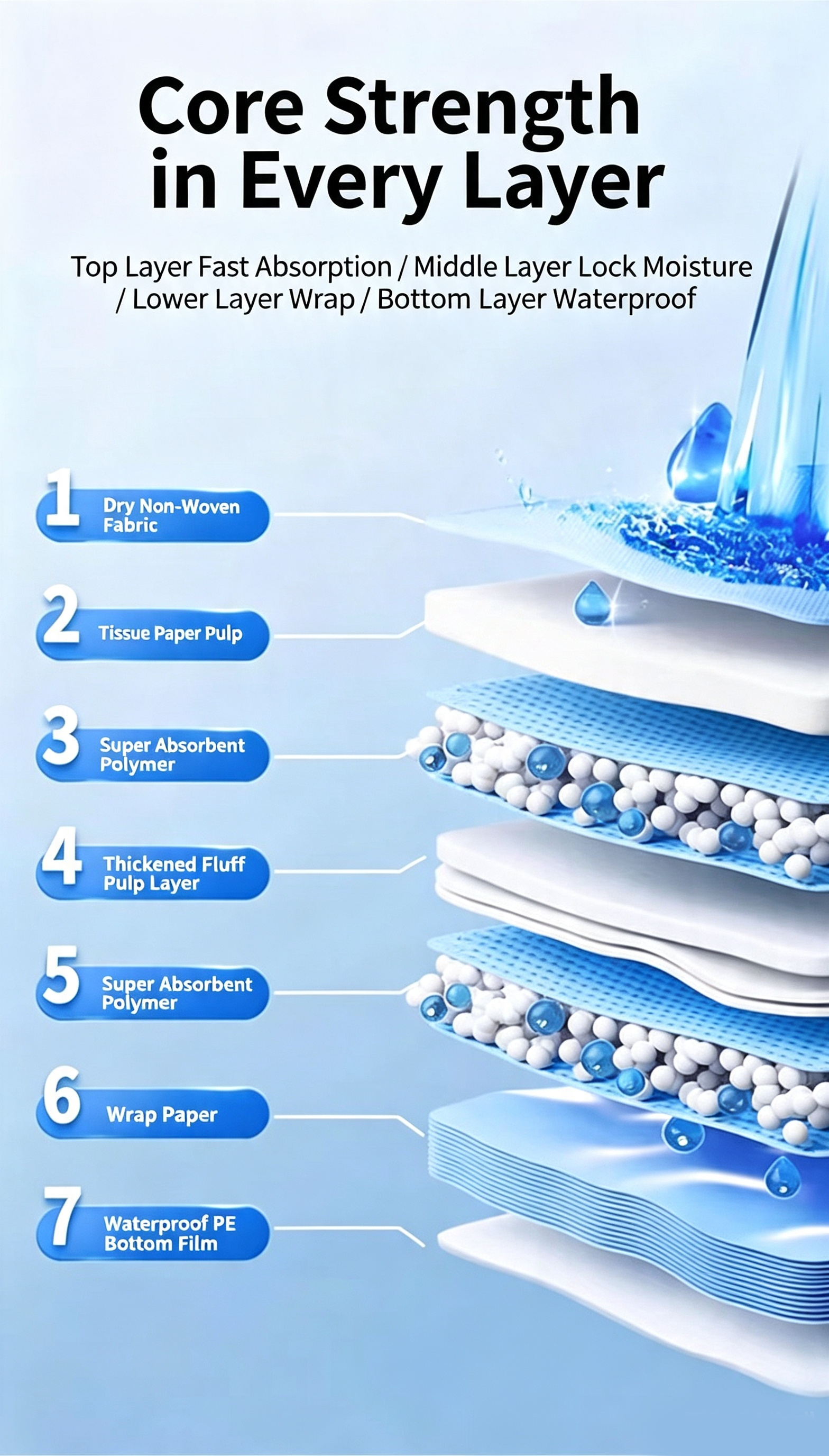 Disposable Pet Training Pads, Absorbent Puppy Pee Pads for Dogs & Cats, Leak-Proof Pet Underpads