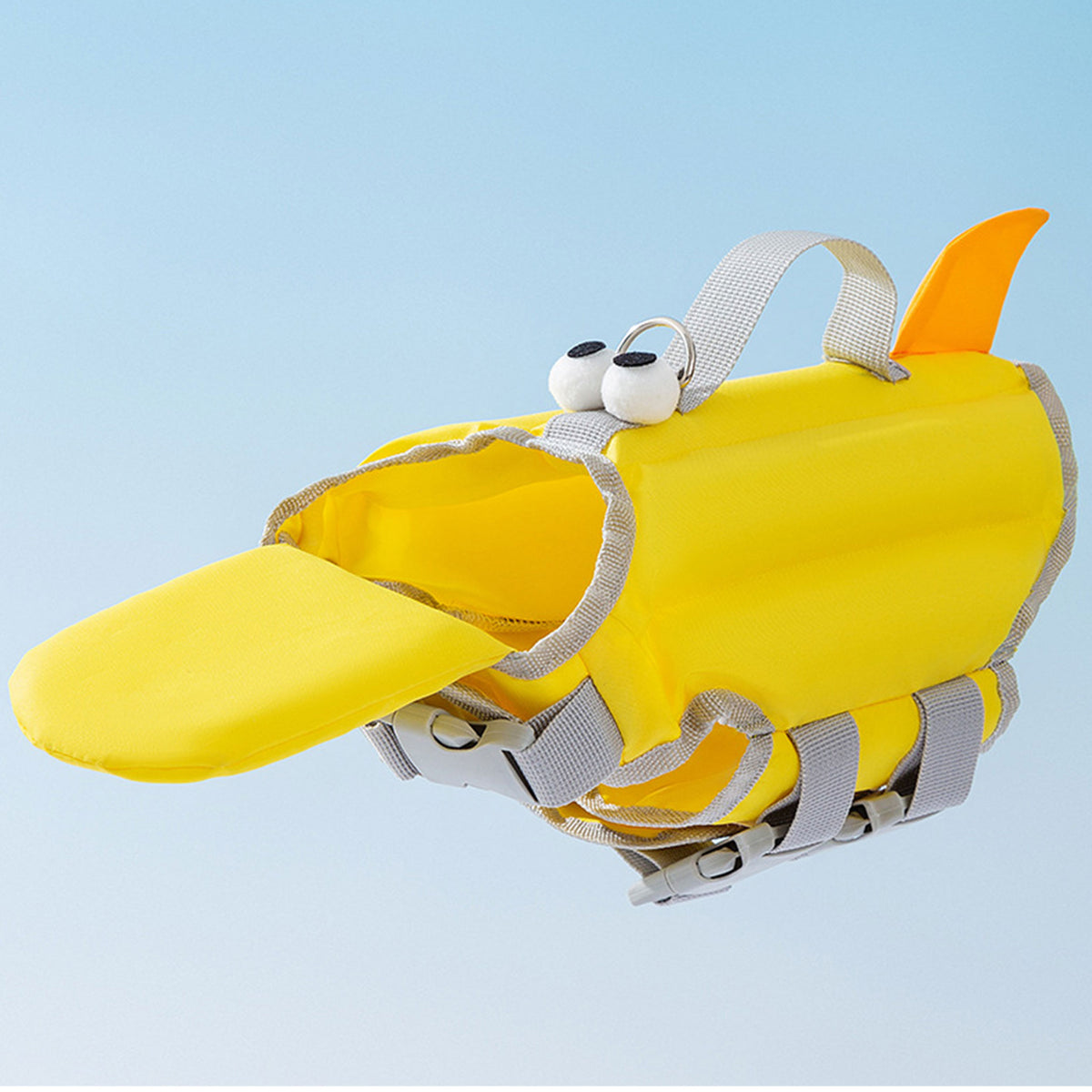Cute Cartoon Dog Life Jacket | Bee, Duck & Crocodile Pet Swim Vest with Head Support, Reflective Rescue Handle & Leash D-Ring