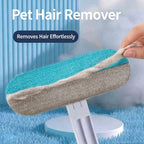 Long Handle Pet Hair Remover Brush – Reusable Lint Remover for Couch, Bed, Carpet & Clothing