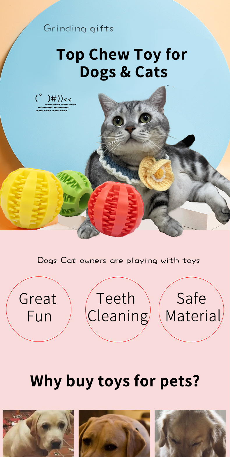 Watermelon‑Shaped TPR Treat Dispensing Ball, Interactive Chew Toy for Dogs & Cats, Slow Feeder Enrichment Toy, 3 Sizes Available