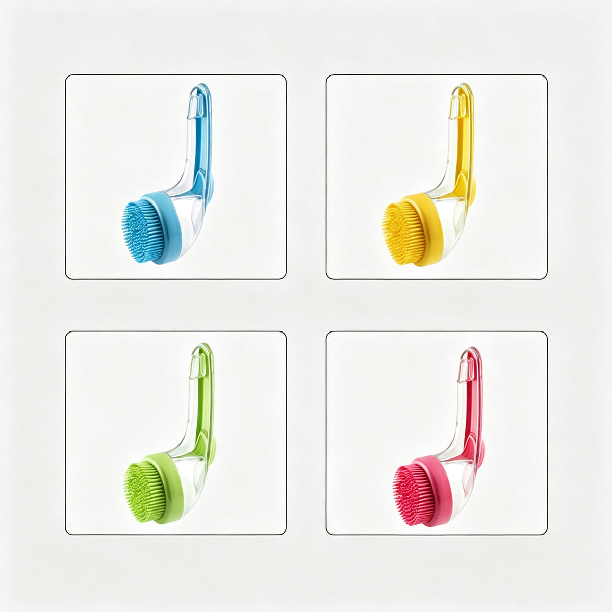 Silicone Pet Bath Brush | Shampoo Dispenser for Dogs & Cats