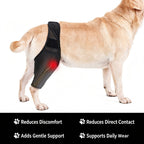 Adjustable Dog Leg Joint Knee Brace, Neoprene Canine Leg Support Sleeve for Injury Recovery, Post Surgery Protection & Arthritis Relief, Fits All Four Legs