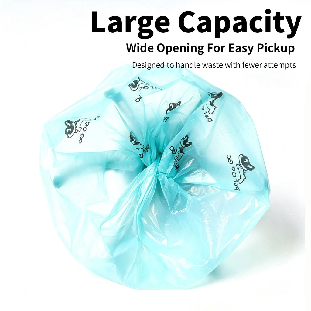 Foldable 6-Claw Pet Pooper Scooper, Cup-Shape Portable Waste Grabber with Built-in Waste Bag Dispenser, Zero-Contact Dog & Cat Poop Picker for Outdoor Walking