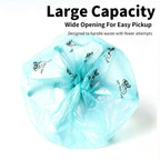 Foldable 6-Claw Pet Pooper Scooper, Cup-Shape Portable Waste Grabber with Built-in Waste Bag Dispenser, Zero-Contact Dog & Cat Poop Picker for Outdoor Walking