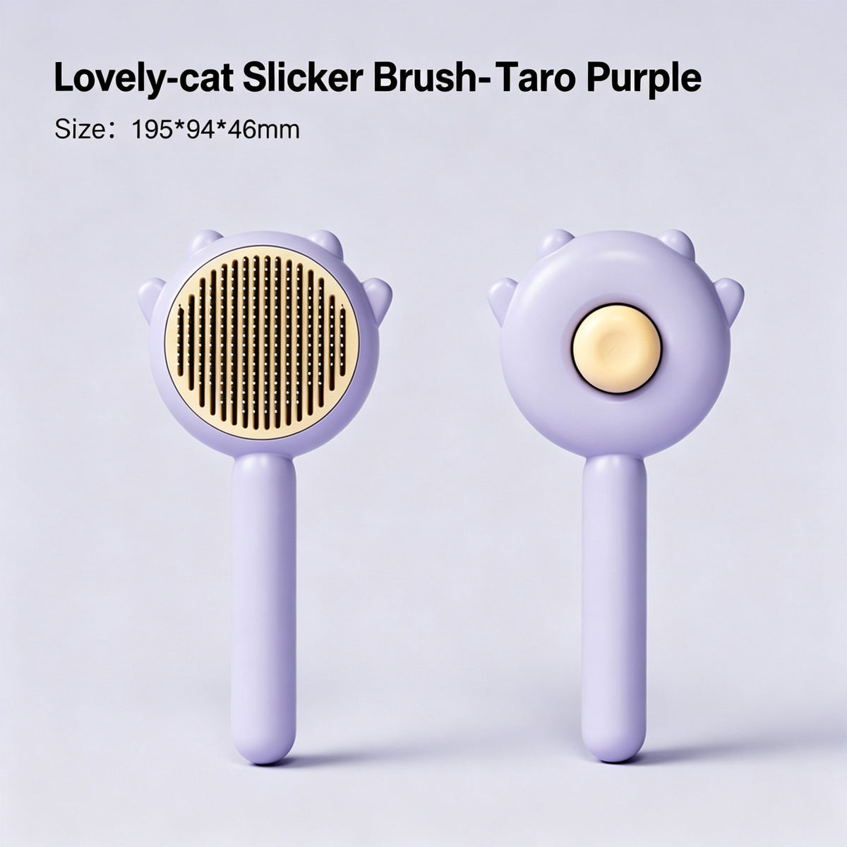 The Self-Cleaning Slicker Brush Cats & Dogs Actually Enjoy