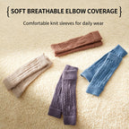 Knitted Dog Knee Leg Sleeves, Breathable Warm Anti-Slip Paw Protectors 4PCS S-XL