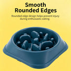 Slow Feeder Dog Bowl — Anti-Choke Pet Bowl with Non-Slip Base, Eco-Friendly PP, for Dogs & Cats