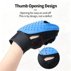 Pet Grooming Glove — Gentle Deshedding & Massage Brush for Dogs & Cats