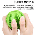 Watermelon‑Shaped TPR Treat Dispensing Ball, Interactive Chew Toy for Dogs & Cats, Slow Feeder Enrichment Toy, 3 Sizes Available
