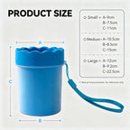 Pet Paw Cleaner Cup — 360° Silicone Bristle Paw Washer for Dogs & Cats