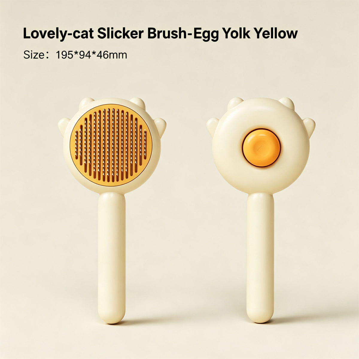 The Self-Cleaning Slicker Brush Cats & Dogs Actually Enjoy