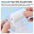 Candy-Style Bird Shredding Toy – Refillable Paper Roll Chew Toy for Parakeets, Cockatiels & Lovebirds
