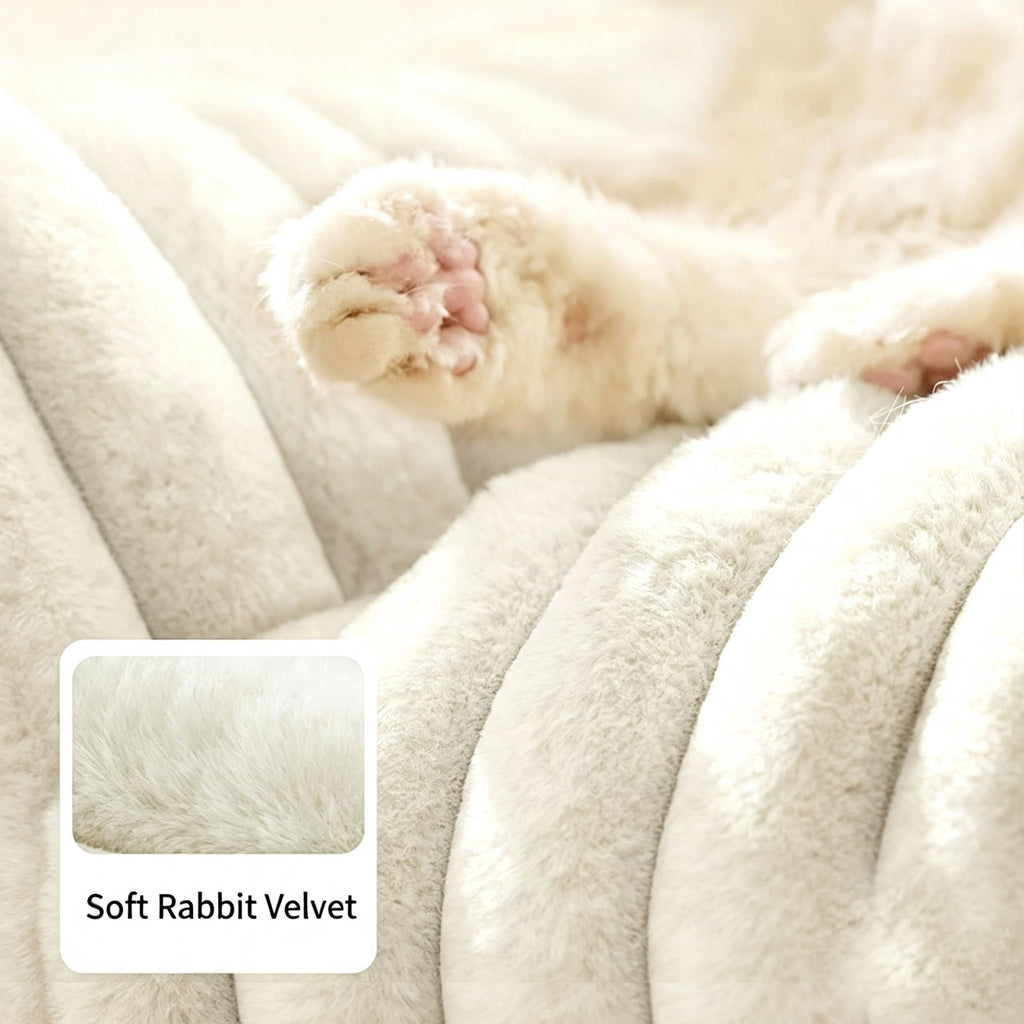 Luxury Removable Washable Mini Pet Sofa Couch, 3 Sizes Soft PP Cotton Sponge Dog Cat Bed