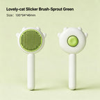 The Self-Cleaning Slicker Brush Cats & Dogs Actually Enjoy