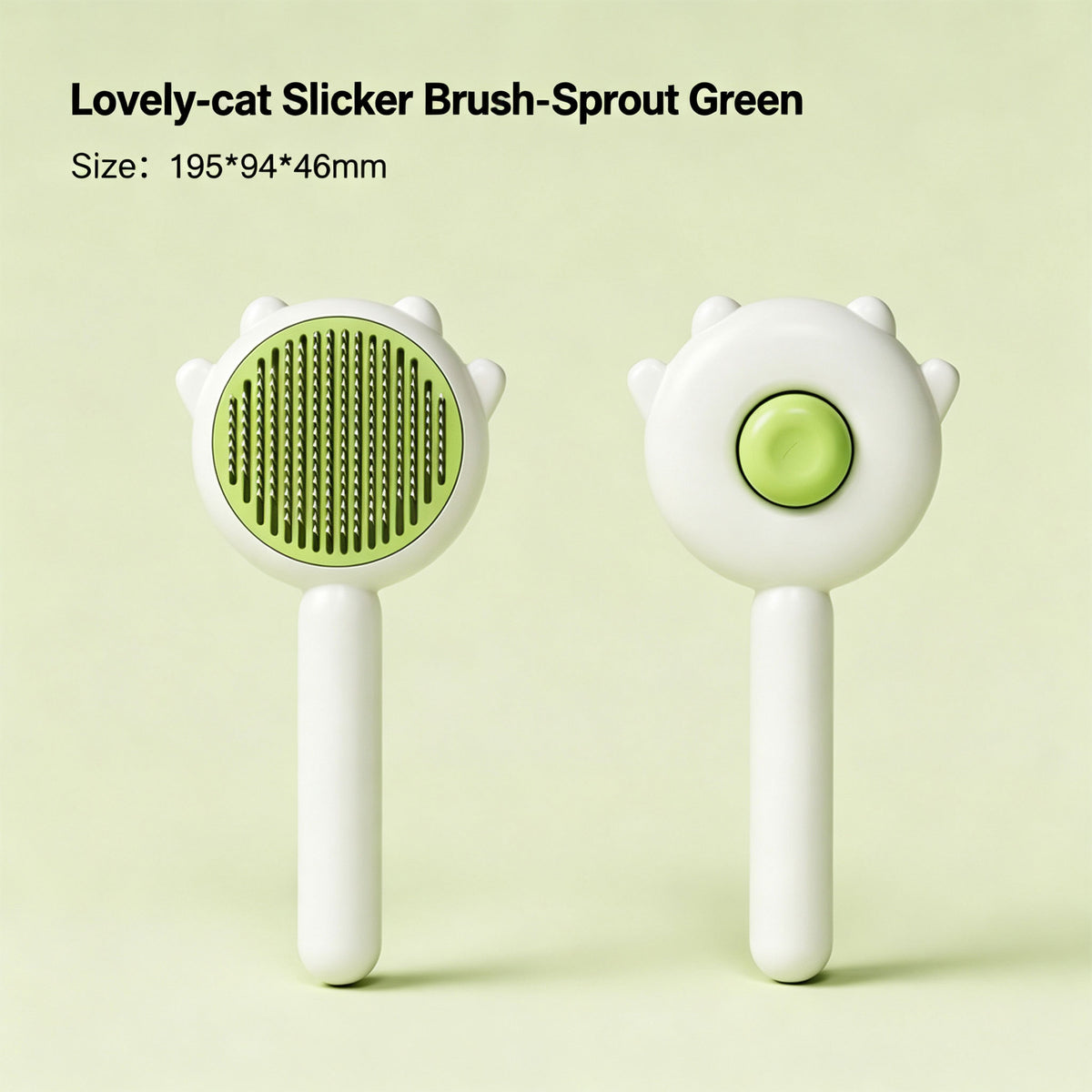 The Self-Cleaning Slicker Brush Cats & Dogs Actually Enjoy